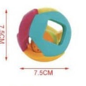 اسباب بازی نوزادی جغجغه دندانگیر رنگارنگ 6 عددی هولی تویز Hola Toys مدل 939A _اسباب بازی نوزادی